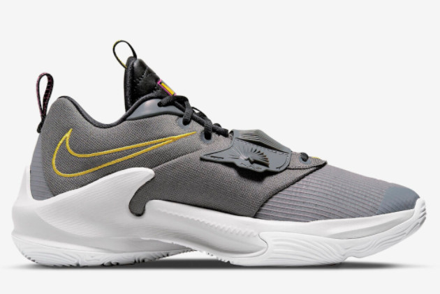 Nike Zoom Freak 3 Low Battery Grey/Yellow-Black DA0694-006 - Performance Meets Style: Shop Now!