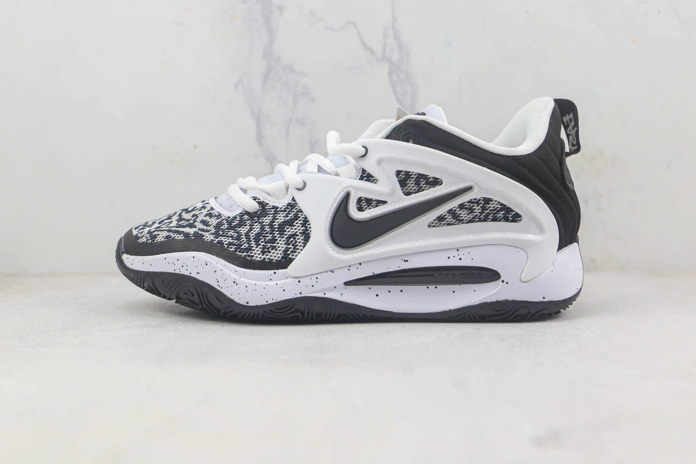 Nike KD 15 TB 'White Black Speckled' DO9826-100 | Limited Edition Basketball Shoes