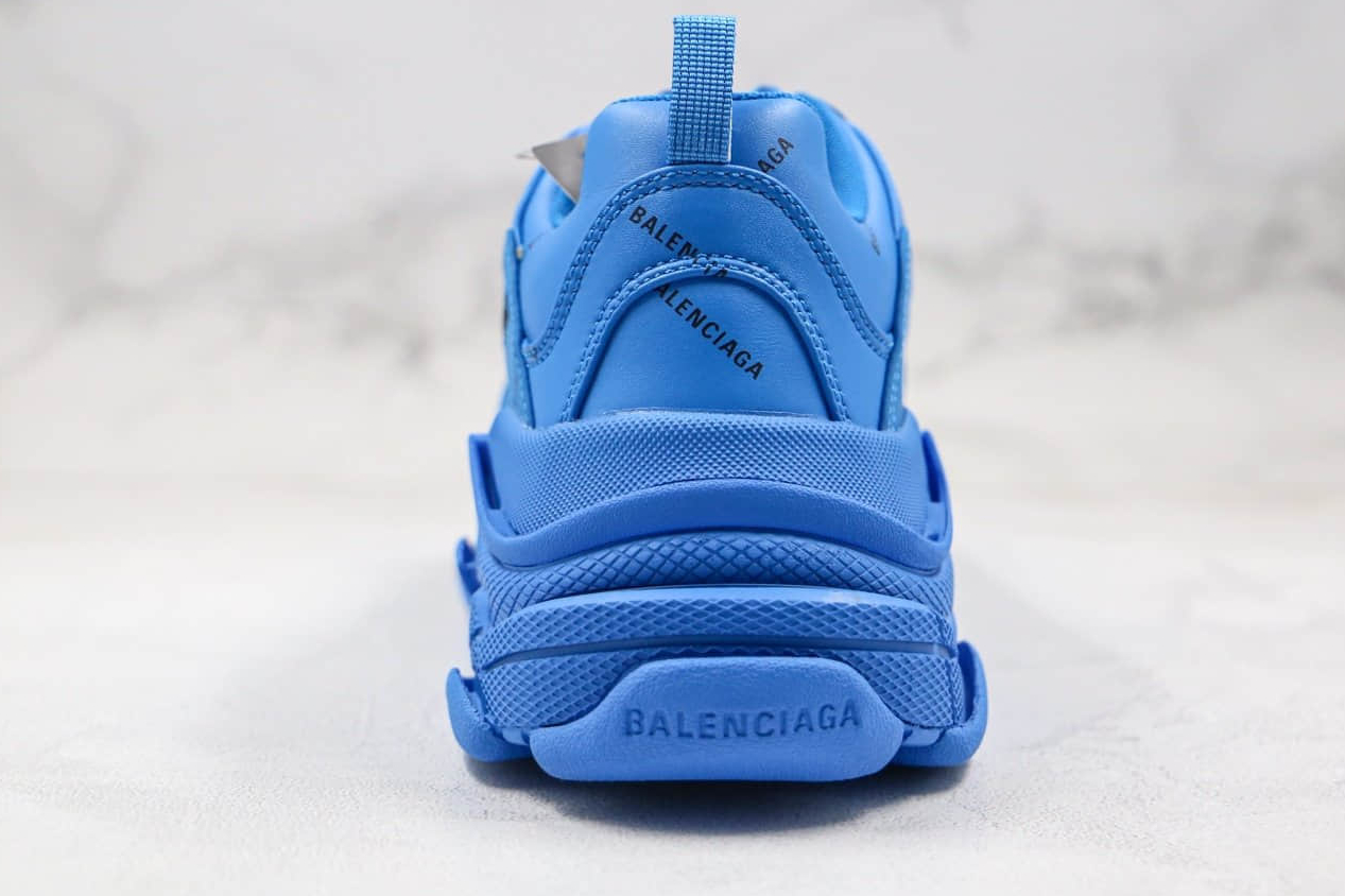 Balenciaga Triple S Sneaker 'Blue' 536737W2FW14000 - Stylish and Versatile Footwear