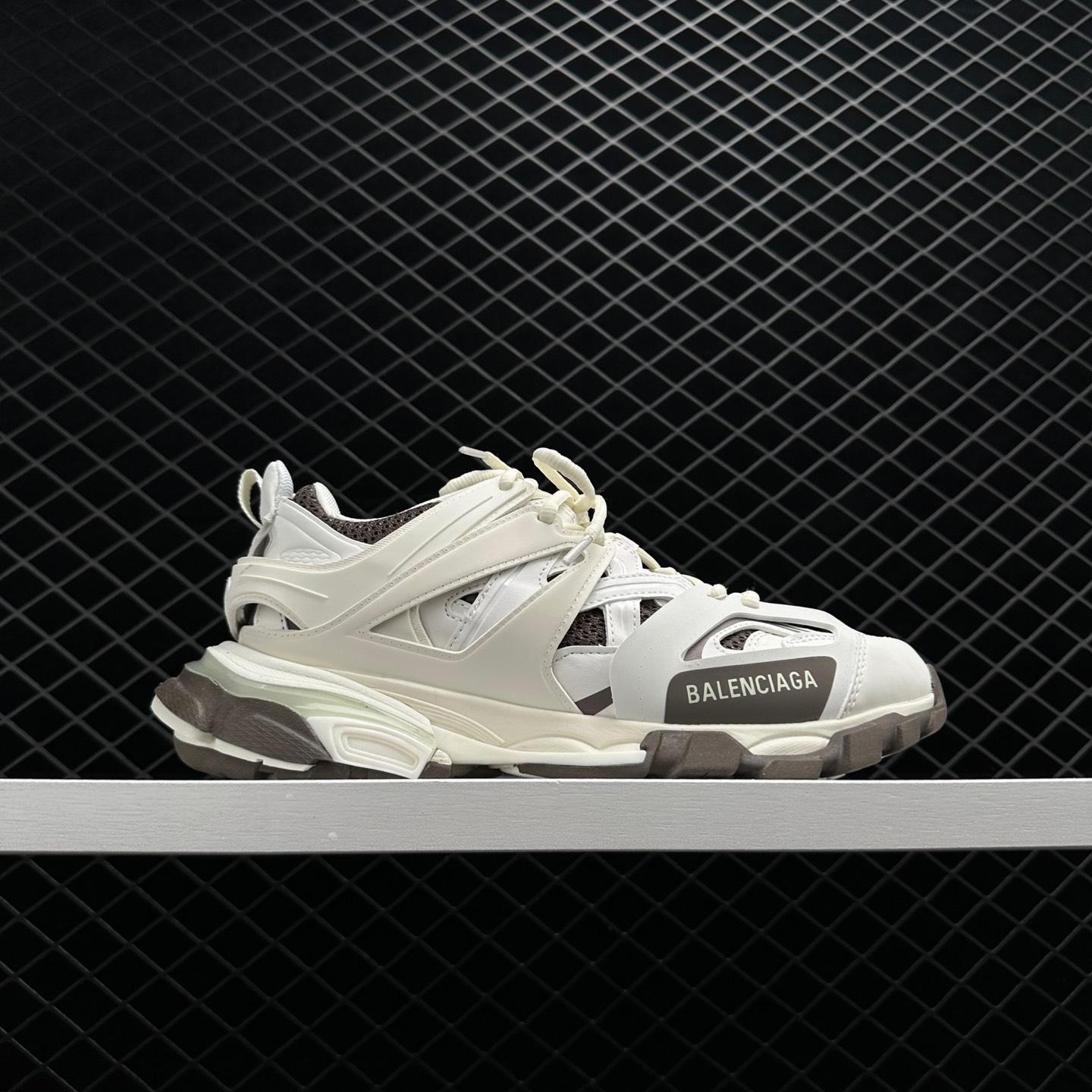 Balenciaga Track Sneakers Grey Eggshell