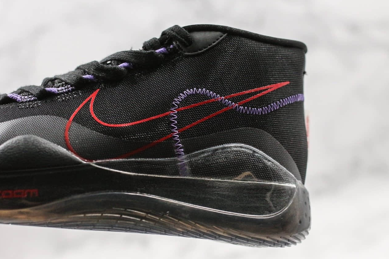 Nike Zoom KD 12 EP Kevin Durant Black Red Purple Shoes - AR4230-601 Nike Zoom KD 12 EP Kevin Durant Black Red Purple Shoes - AR4230-601